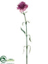 Silk Plants Direct Carnation Spray - Boysenberry - Pack of 12