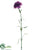 Silk Plants Direct Carnation Spray - Burgundy - Pack of 12