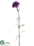 Silk Plants Direct Carnation Spray - Violet - Pack of 12