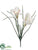 Crocus Spray - White - Pack of 12