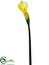 Silk Plants Direct Calla Lily Spray - Yellow - Pack of 12