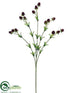 Silk Plants Direct Currant Spray - Burgundy - Pack of 12