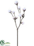 Silk Plants Direct Cotton Spray - White - Pack of 12