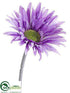 Silk Plants Direct Gerbera Daisy Spray - Lavender - Pack of 12