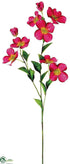 Silk Plants Direct Dogwood Spray - Orchid Two Tone - Pack of 6