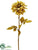 Silk Plants Direct Dahlia Spray - Green - Pack of 6