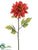 Dahlia Spray - Rust - Pack of 12