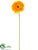 Silk Plants Direct Gerbera Daisy Spray - Yellow Gold - Pack of 24