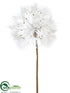 Silk Plants Direct Dandelion Spray - Cream - Pack of 2