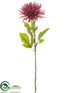 Silk Plants Direct Dahlia Spray - Mauve Dusty - Pack of 12