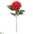 Dahlia Spray - Red - Pack of 12