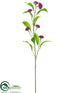 Silk Plants Direct Aster Daisy Spray - Purple - Pack of 12
