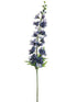 Silk Plants Direct Delphinium Spray - Blue Gray - Pack of 12