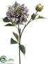 Silk Plants Direct Dahlia Spray - Avocado Lavender - Pack of 12