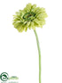 Silk Plants Direct Gerbera Daisy Spray - Green - Pack of 12