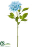 Silk Plants Direct Dahlia Spray - Blue Baby - Pack of 12