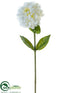 Silk Plants Direct Dahlia Spray - Cream White - Pack of 12