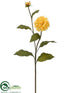 Silk Plants Direct Dahlia Spray - Yellow - Pack of 12