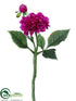 Silk Plants Direct Dahlia Spray - Rubrum - Pack of 24