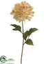 Silk Plants Direct Dahlia Spray - Beige - Pack of 12