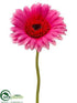 Silk Plants Direct Gerbera Daisy Spray - Beauty - Pack of 24