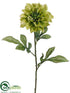 Silk Plants Direct Dahlia Spray - Green - Pack of 12