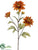 Dahlia Spray - Mustard - Pack of 12