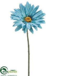 Jumbo Gerbera Daisy Spray - Turquoise - Pack of 6