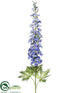 Silk Plants Direct Delphinium Spray - Periwinkle - Pack of 12