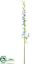 Silk Plants Direct Delphinium Spray - Helio - Pack of 12