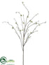 Silk Plants Direct Euphorbia Spray - Cream Green - Pack of 12