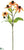 Silk Plants Direct Echinacea Spray - Orange - Pack of 12