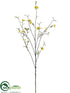Silk Plants Direct Euphorbia Spray - Yellow - Pack of 12