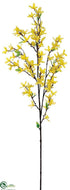 Silk Plants Direct Forsythia Spray - Yellow - Pack of 12