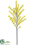 Silk Plants Direct Forsythia Spray - Yellow - Pack of 12