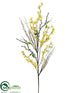 Silk Plants Direct Forsythia Spray - Yellow - Pack of 12