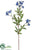 Forest Flower Spray - Blue Royal - Pack of 12