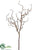 Silk Plants Direct Twig Spray - Brown - Pack of 6