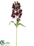 Silk Plants Direct Fritillaria Spray - Purple Dark - Pack of 12