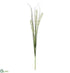 Silk Plants Direct Foxtail Grass Bloom Spray - Green Light - Pack of 12