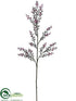 Silk Plants Direct Berry, Flower Spray - Pink Purple - Pack of 24