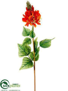 Flame Tree Flower Spray - Orange - Pack of 12