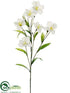 Silk Plants Direct Frangipani Spray - Cream - Pack of 12