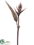 Silk Plants Direct Heliconia Spray - Brown - Pack of 8