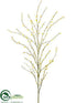 Silk Plants Direct Flower Spray - Yellow - Pack of 6