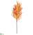 Grass Plume Spray - Orange - Pack of 12