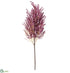 Silk Plants Direct Grass Plume Spray - Purple - Pack of 12