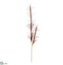 Silk Plants Direct Pampas Grass Spray - Burgundy - Pack of 12
