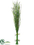 Silk Plants Direct Grass Bundle Spray - Green - Pack of 10