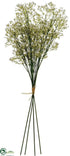 Silk Plants Direct Gypsophila Bundle - White - Pack of 6